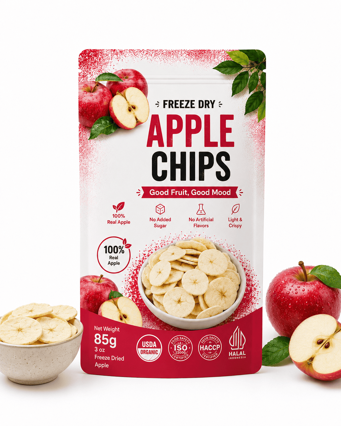 Apple Chips Freeze Dry